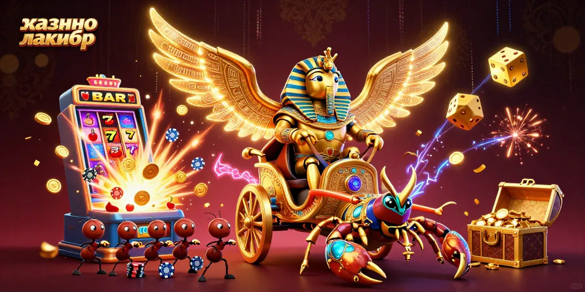 Engage in thrilling action at казино лакибир with vibrant 3D characters and modern slot machines.