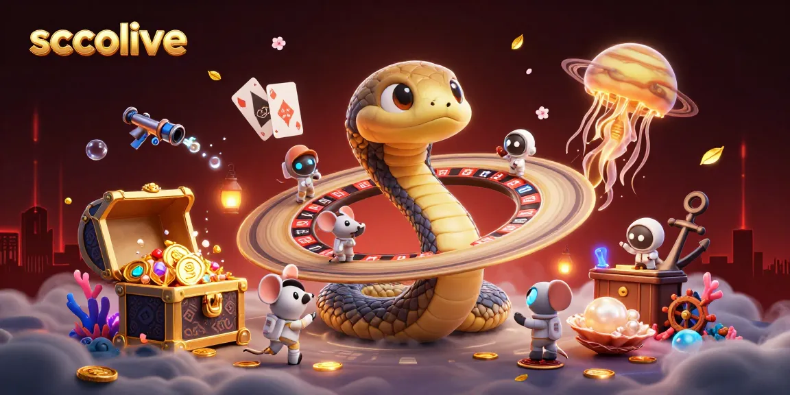 Socolive spins into action with astronaut mice betting around Saturn's rings, featuring vibrant casino imagery.